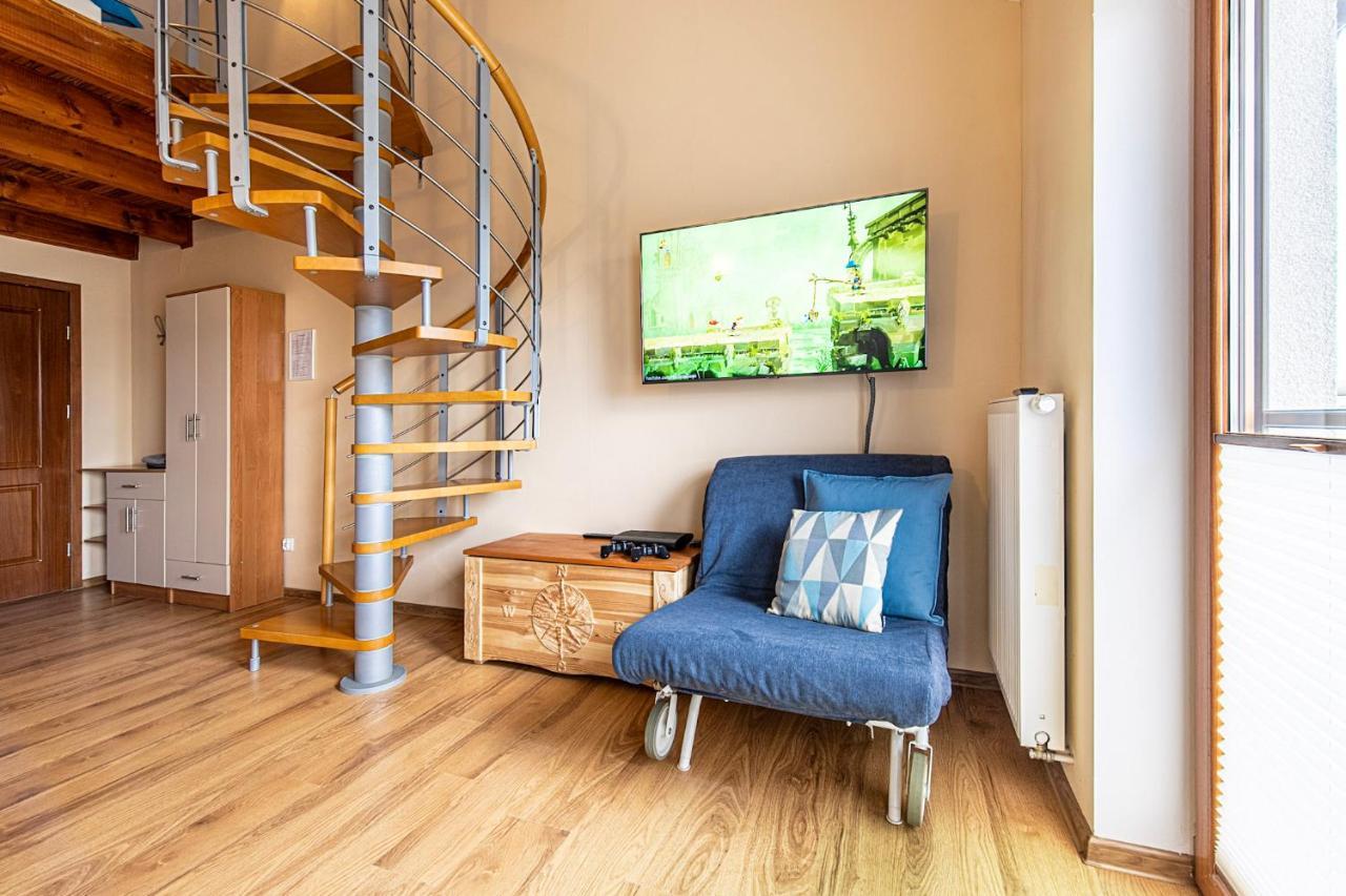 Atrium - Pokoje Studio Krynica Morska Buitenkant foto